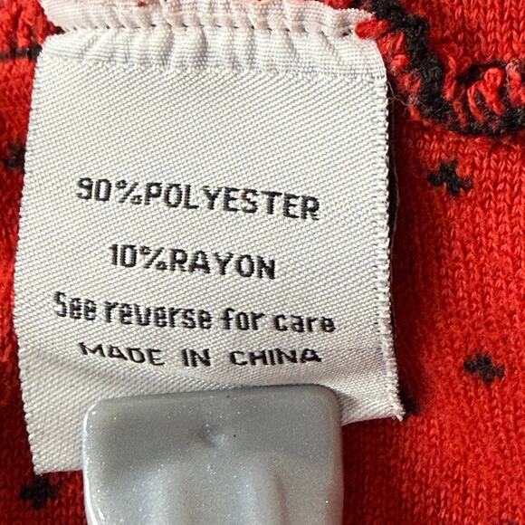 Vtg 90s Y2k Polka Dot Pleated Mini Skirt Gothabilly Rockabilly Whimsy Twee XS S - Picture 6 of 7